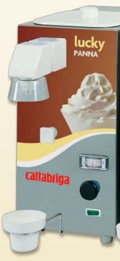 Máquina automática para crema chantilly de 2 lts. - Cattabriga