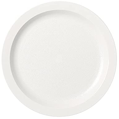 Plato borde delgado de 22.9 cm en policarbonato color blanco - Cambro USA