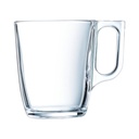 Taza Transparente de Vidrio Templado Voluto, 8.25 oz - Arcoroc