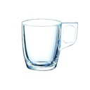 Taza Transparente de Vidrio Templado, Voluto de 3 oz. - Arcoroc