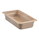 Recipiente GN 1/3 de 2&quot; de profundidad para alta temperatura color arena (azafate) - Cambro