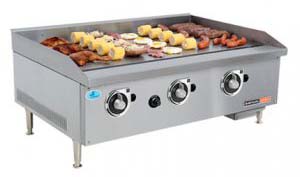 Plancha a gas de 90 cm - Anvil SA