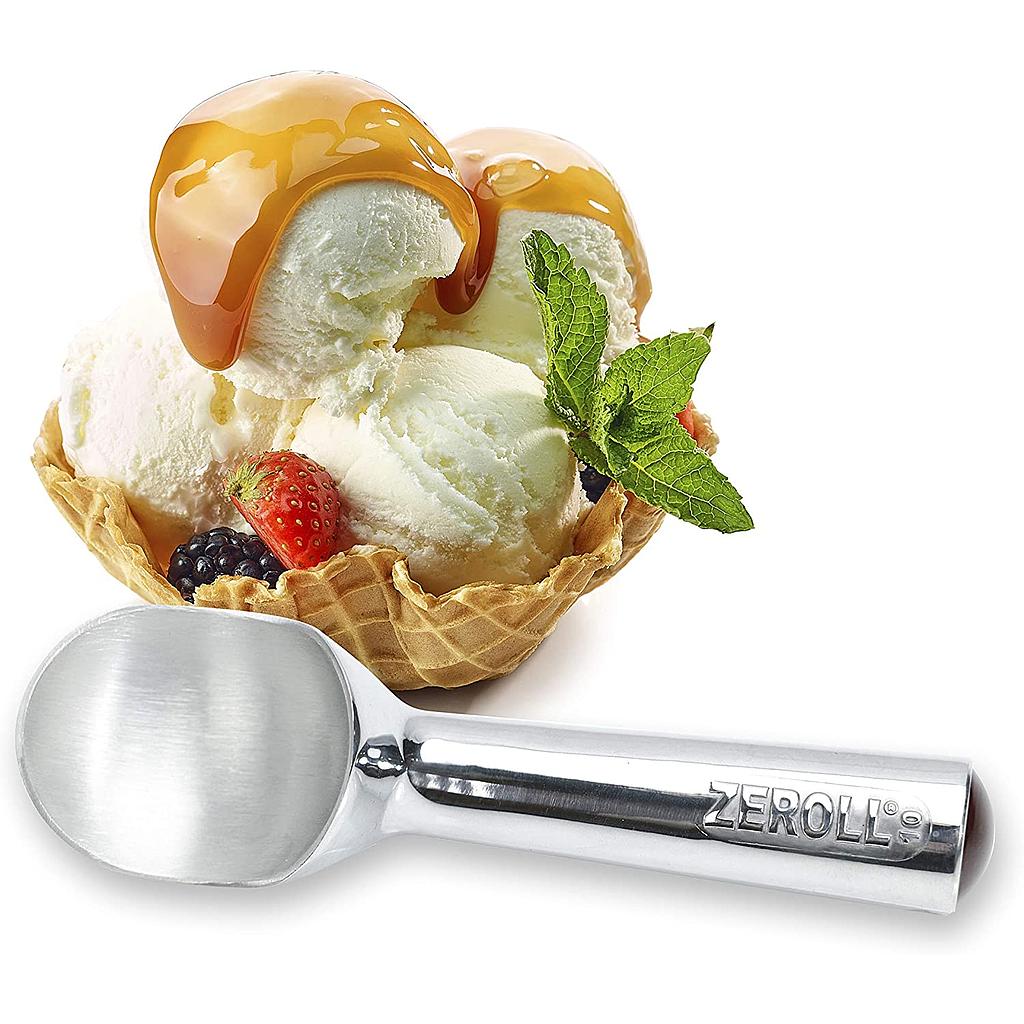 Cuchara helado brillante fluido conductor 4oz Zeroll
