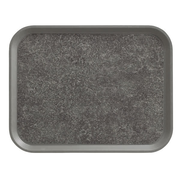 Bandeja antideslizante Versa de 14" x 18" gris perla - Cambro USA
