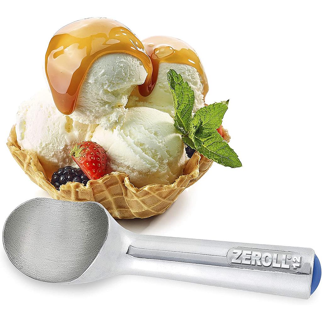 Cuchara helado brillante con fluido conductor de calor 3 oz Zeroll