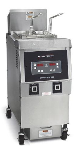 Freidor abierto a gas con control Computron 8000 y sistema de filtración incorporado - Henny Penny