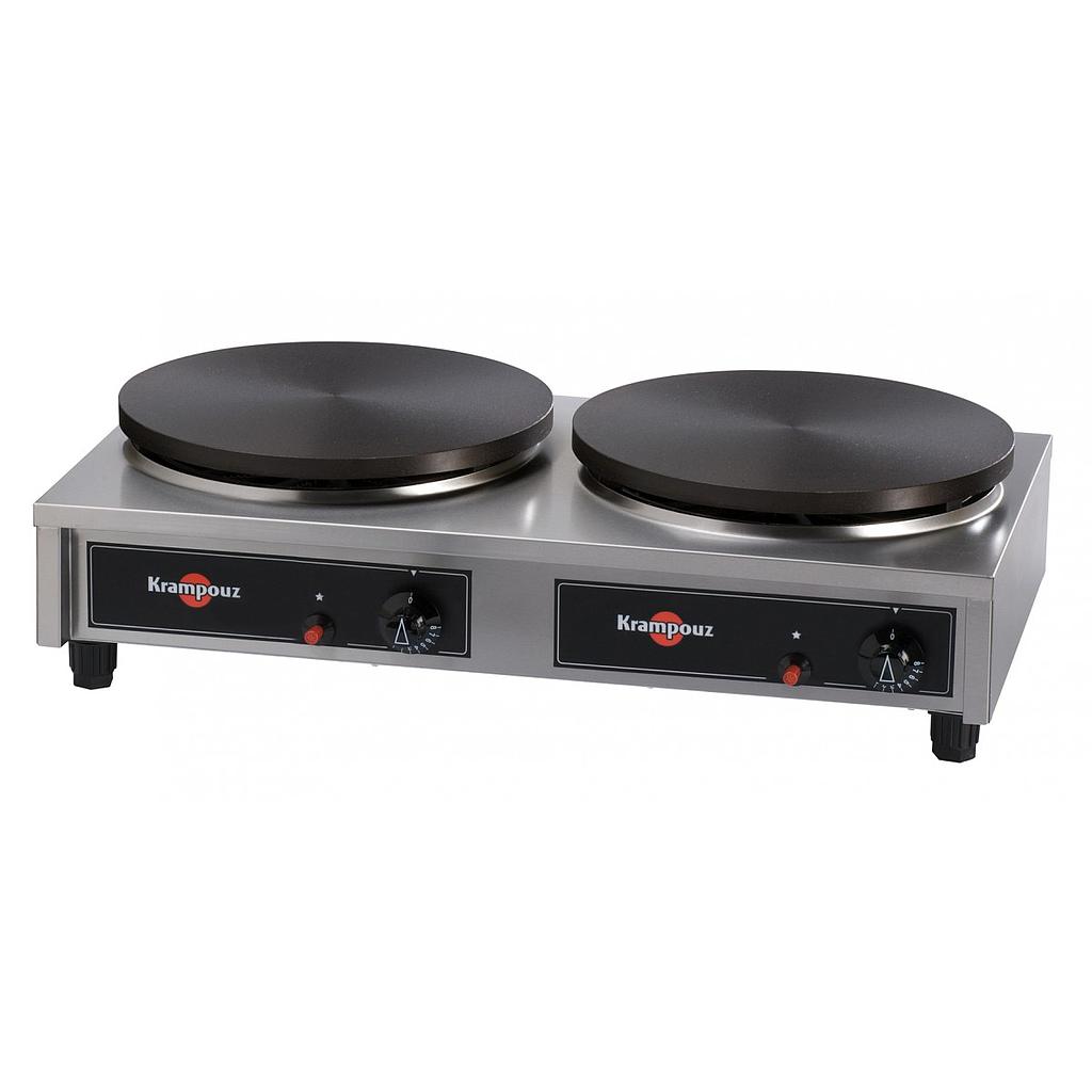 Crepera doble de 35 cm a gas - Krampouz