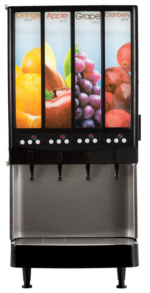 Dispensador de bebidas frias de 4 sabores - Bunn