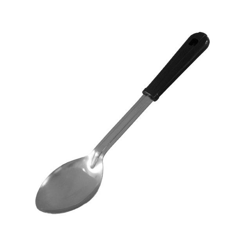Cuchara sólida de 14" con mango negro - Vollrath