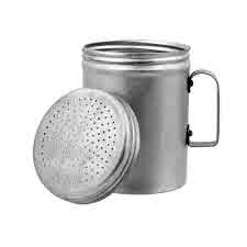 Espolvoreador / dragado12 cm en aluminio fino, con asa - Vollrath