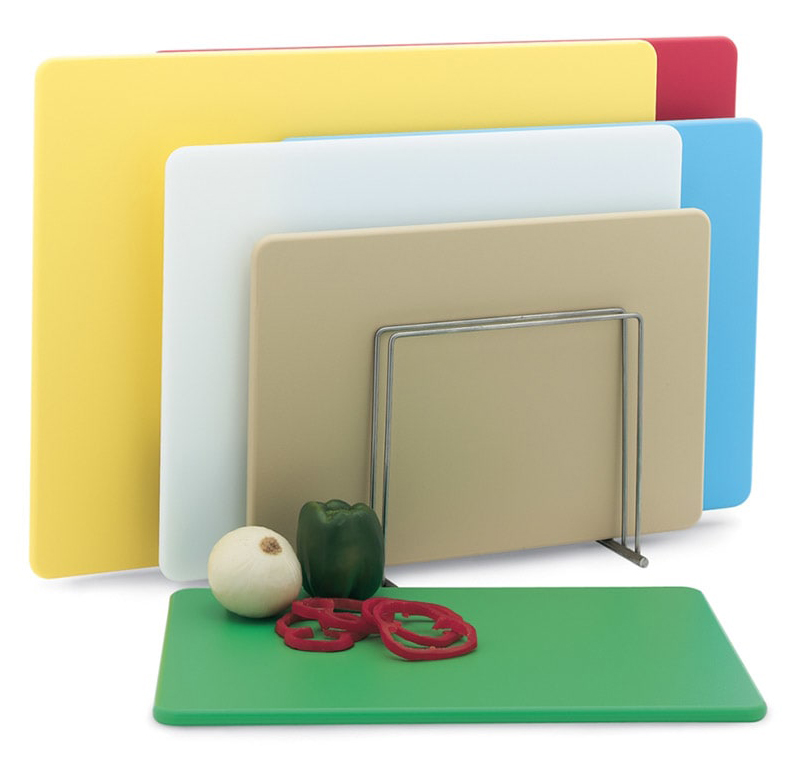 Set de tablas de corte de colores de 18&quot; x 24&quot; x 1/2&quot; - Vollrath