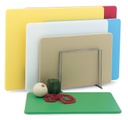 Set de tablas de corte de colores de 18&quot; x 24&quot; x 1/2&quot; - Vollrath