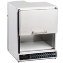 Horno microondas comercial para alto volumen con apertura automática de puerta de 2400 W - Amana