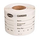 Rollo de 100 etiquetas biodegradables (Outlet) - Cambro