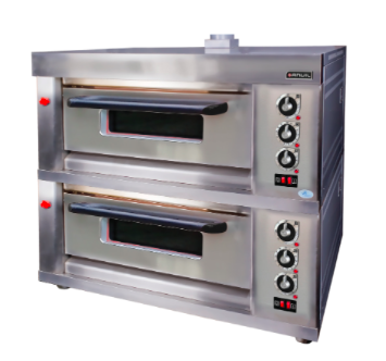 Horno Deck de 2 camaras con piso de piedra - Anvil