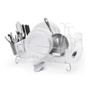 Escurridor de platos plegable en acero inoxidable - Oxo