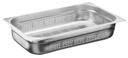 Azafate perforado gn 1/1 de 10 cm en acero inoxidable - Ozti
