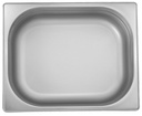 Azafate GN 1/2 de 325 x 265 x 65 mm 3,5 lts Acero Inox AISI 304 - Ozti