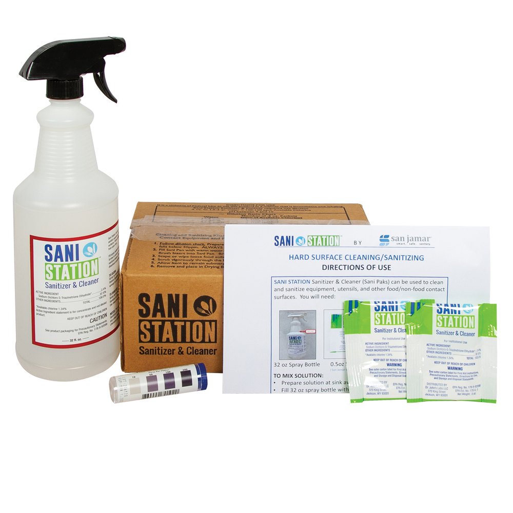 Kit de limpieza de superficies (Outlet) - San Jamar