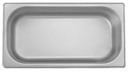 Recipiente  de 1/3 en acero inoxidable 32.5x17.6x10cm - Ozti