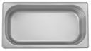 Azafate GN 1/3 325 x 176 x 150 mm 5,5 lts Acero Inox AISI 304  - Ozti