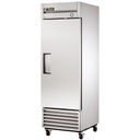 Refrigerador vertical reach-in, 1 puerta, 3 parrillas, refrigerante HC R290, 27" - True