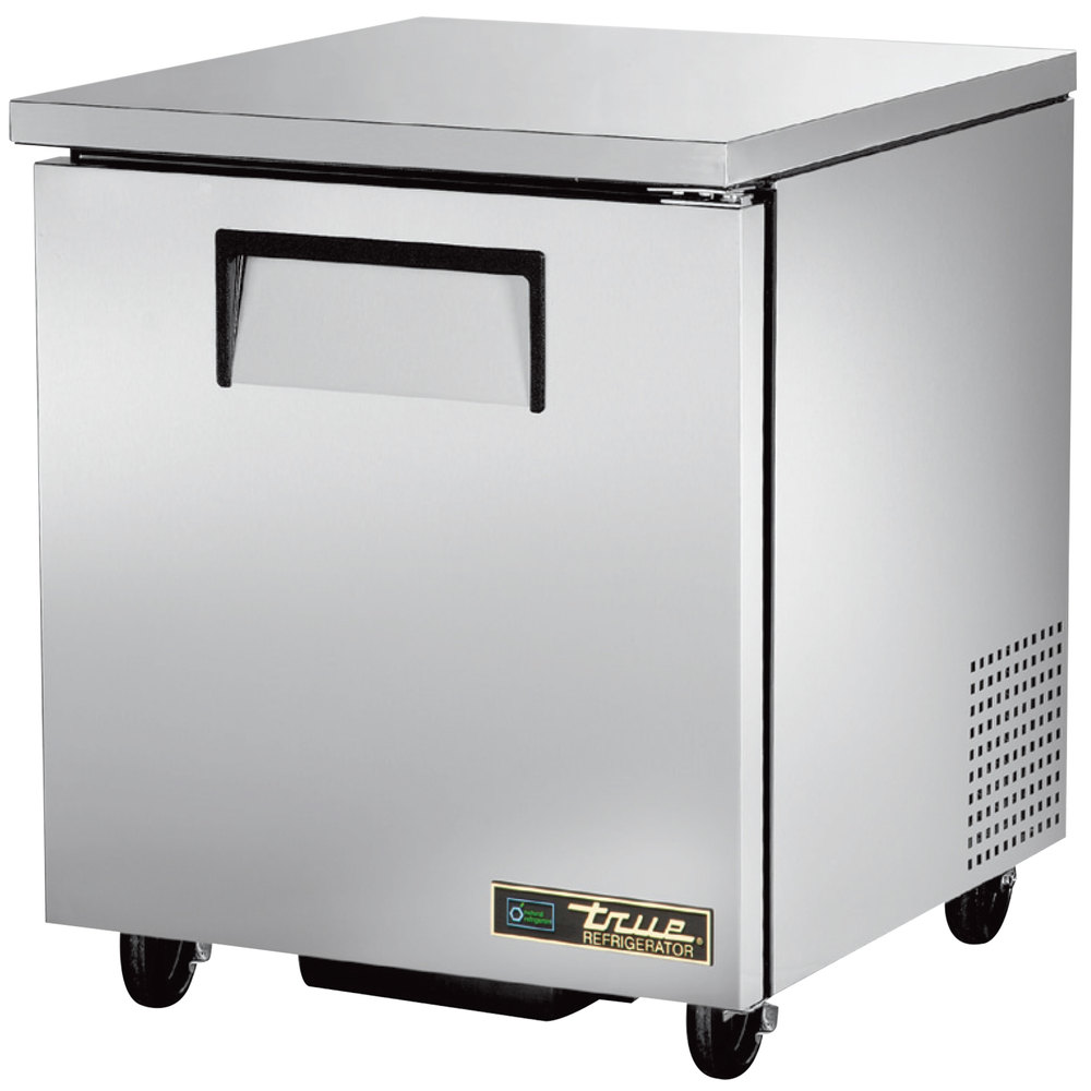 Refrigerador bajo mostrador, 1 puerta, 2 parrillas, refrigerante HC R290, 27" - True
