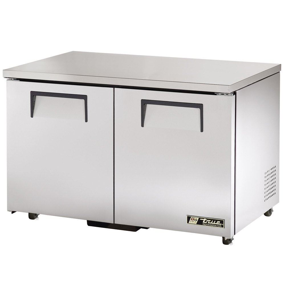 Refrigerador bajo mostrador 2 puertas sólidas refrigerante HC R290 48 - True