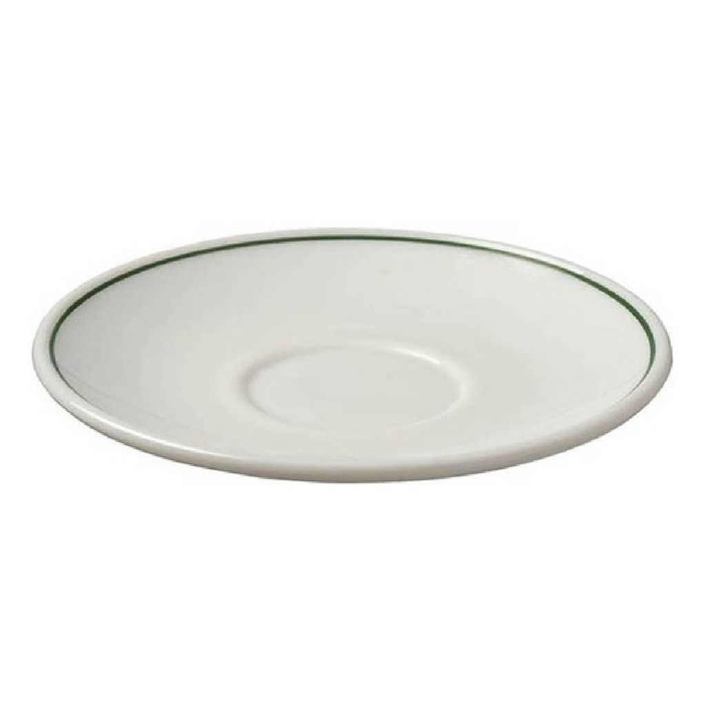Platillo Empire para taza grande Templado 14 cm (Outlet) - Arcoroc