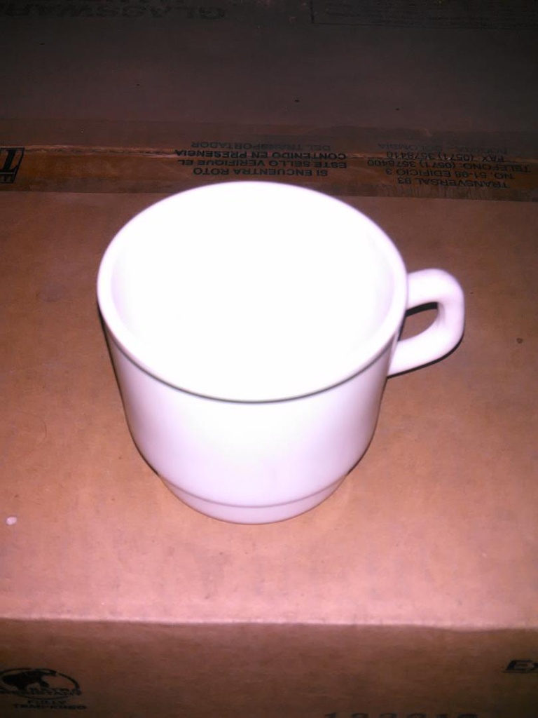 Taza de Vidrio Templado Restaurant Empire, 7.5x7.5cm (Outlet) - Arcoroc
