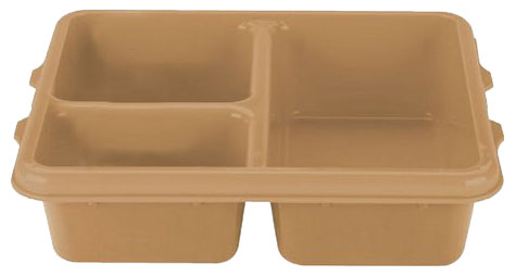 Bandeja entrega de 3 compartimientos - Cambro USA
