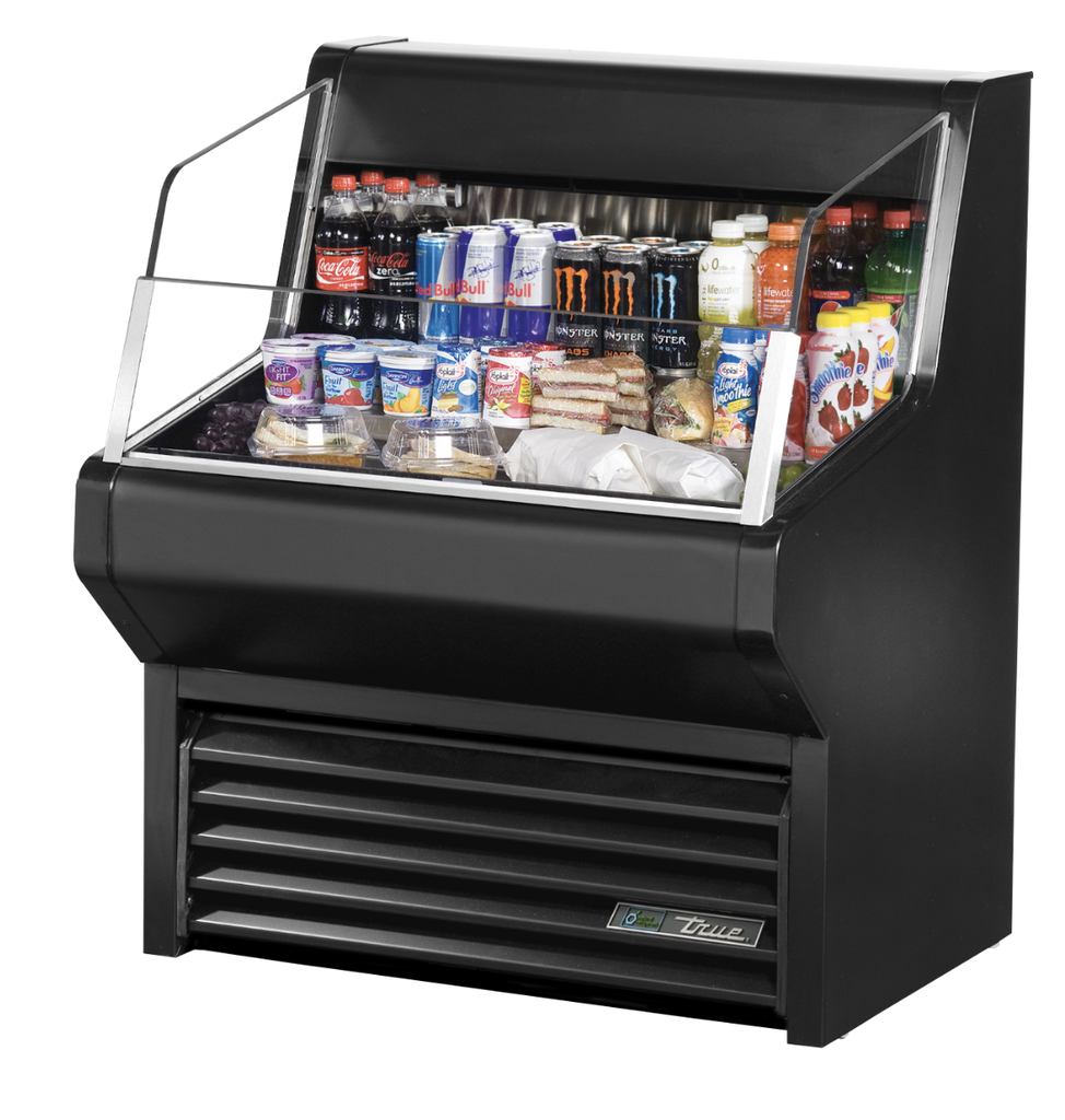 Refrigerador exhibidor horizontal con cortina de aire de 36" - True