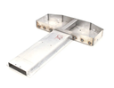 Flue assembly dual vat HE - Frymaster