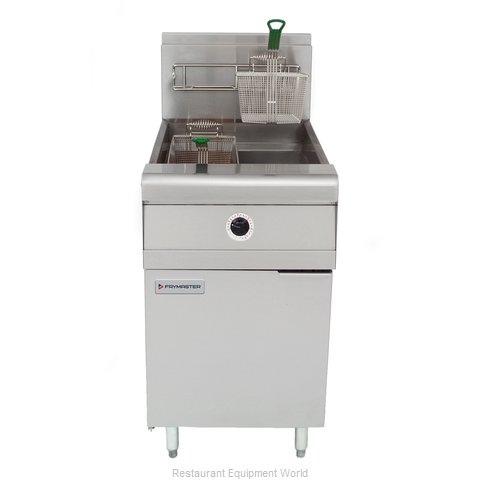 Freidora abierta gas natural con control manual de 80 lb - Frymaster