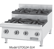 Estufa de 6 open burners - Garland