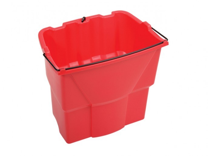 Balde separador de agua sucia de 17 l rojo (Outlet) - Rubbermaid Local