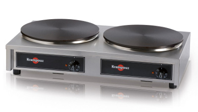 Crepera eléctrica doble de 35 cm - Krampouz