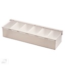 Caja/Condimento Bar 6 Compartimientos Browne