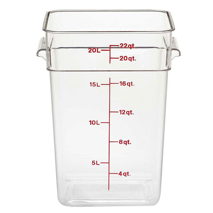 Contenedor de alimentos en policarbonato de 20,8 l Fresh Pro - Cambro China