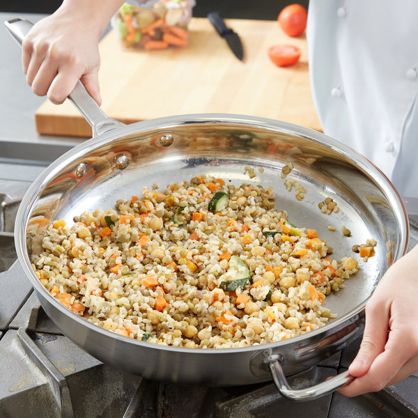 Sartén inducción 12.5" inox - Vollrath