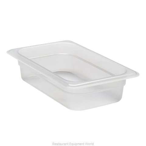 Azafate ¼ de 2½" de polipropileno translúcido - Cambro USA