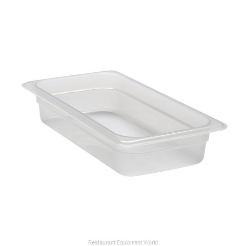 Azafate 1/3 de 2 1/2" en polipropileno translucido - Cambro USA