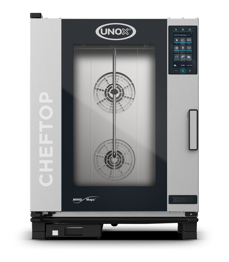Horno Combinado Electrico 10 Bandejas CHEFTOP MIND.Maps™ PLUS COUNTERTOP - Unox