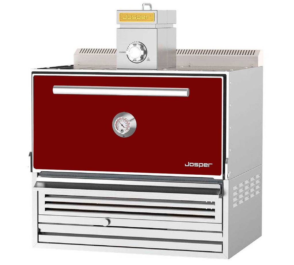 Horno brasa Medium puerta Burdeos - Josper
