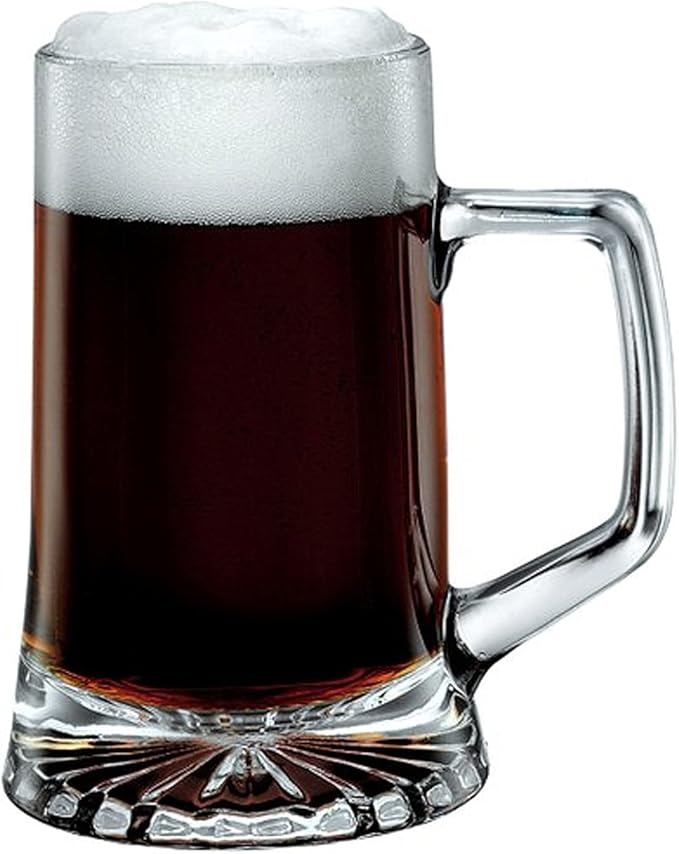 Vaso de cerveza Stern 400 17 oz | 504 ml - Alt 19,4cm Dim 8,65 cm Tipo de Vidrio Vidrio convencional - Bormioli Rocco