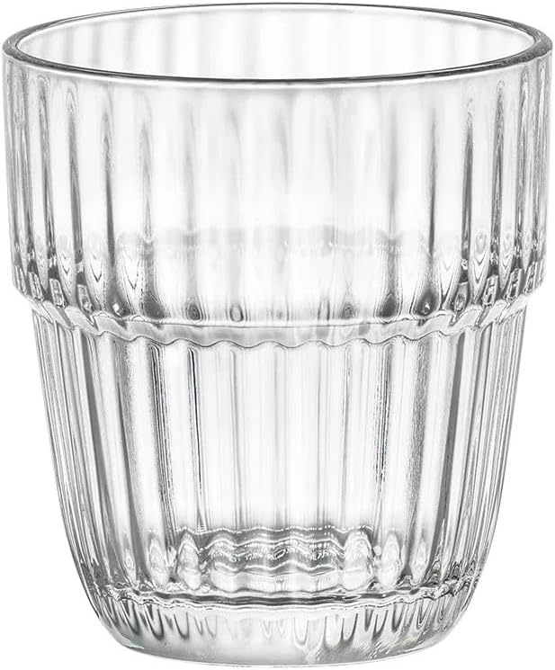 Vaso Barshine Rocks 10 1/4 oz | 305 ml - Alt 9,2cm Dim 8,4 cm Tipo de Vidrio Vidrio Templado - Bormioli Rocco