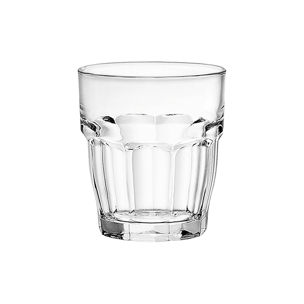 Vaso Rocks Rock Bar 9 1/4 oz | 270 ml - Alt 9,5cm Dim 8,4 cm Tipo de Vidrio Vidrio Templado - Bormioli Rocco
