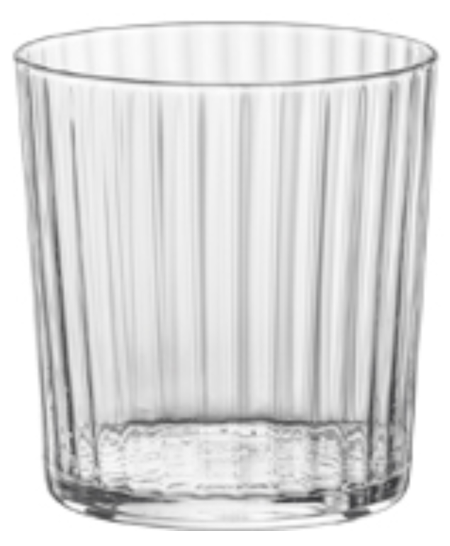 Vaso Exclusiva Negroni 12 oz | 355 ml - Alt 8,9cm Dim 8,5 cm Tipo de Vidrio Star Glass - Bormioli Rocco