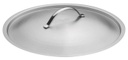 Tapa en acero inoxidable 45 cm satinada - Ozti