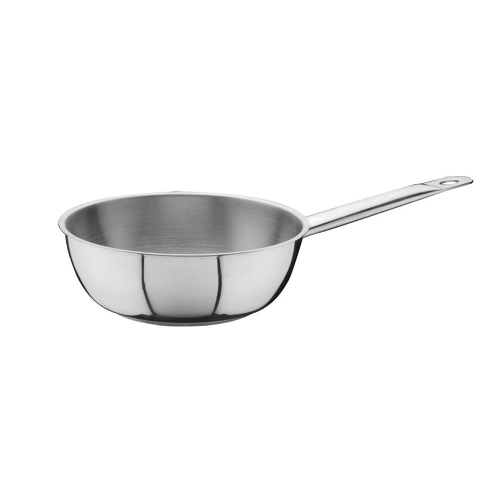 Sarten a.inox 2.25 lts saltear 24x7.5 induccion - Ozti